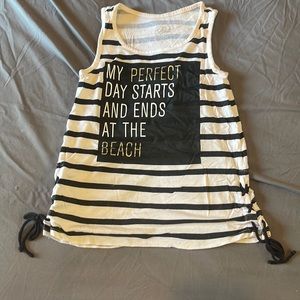 Justice size 10 tank